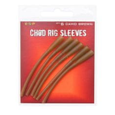 E.S.P ESP převleky Chod Rig Sleeves Camo Brown