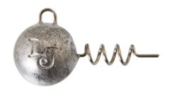 LUCKY JOHN jigová hlavička Corkscrew Round Ball Jighead 12g