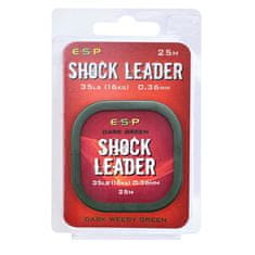 E.S.P ESP Shock Leader 35lb 0,36mm 25m Dark Green