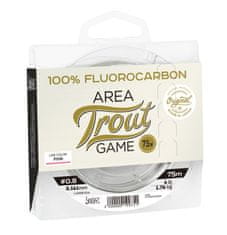 LUCKY JOHN fluorocarbon Area Trout Game Pink Line 75m 0,234mm 3,79kg