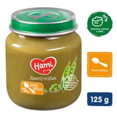 Hami Zelený hrášek (125 g) - zeleninový příkrm