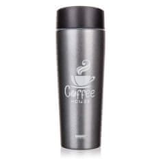 BANQUET Termohrnek COFFEE 350 ml, Grey