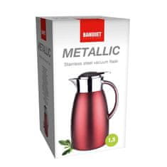 Termoska Banquet nerezová Metallic Red 1,5 l