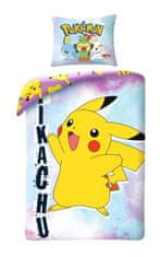 Halantex Povlečení Pokémon Pikachu Smile Bavlna, 140/200, 70/90 cm