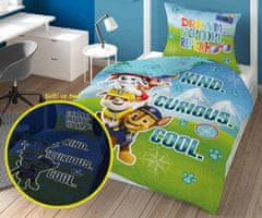 Detexpol Povlečení Paw Patrol dream svítící Bavlna, 140/200, 70/80 cm