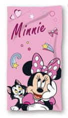 Faro Osuška Minnie růžová Bavlna - Froté, 70/140 cm