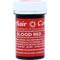 Sugarflair Colours Gelová barva Sugarflair (25 g) Blood Red A151 dortis