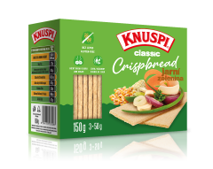 Knuspi Classic Crispbread 150 g jarní zelenina