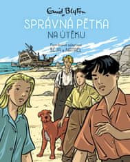 Blytonová Enid: Správná pětka 3. na útěku - komiks