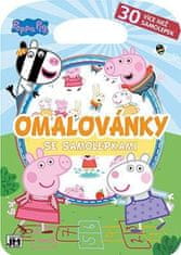 Jiri Models Omalovánky se samolepkami - Peppa pig