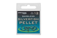 Drennan háčky bez protihrotu Silverfish Pellet Barbless vel. 12