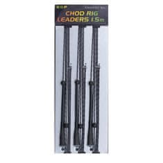 E.S.P ESP návazce Chod Rig Leaders 1,5m Choddy Silt