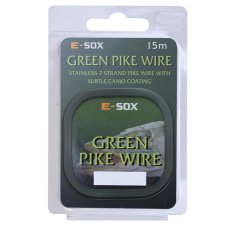 Drennan ocelové lanko Green Pike Wire 15lb