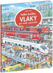 Presco Publishing Velká knížka VLAKY pro malé vypravěče