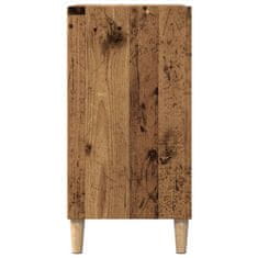 Vidaxl Příborník old wood 57 x 35 x 75 cm kompozitní dřevo