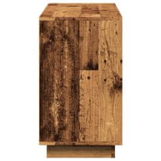 Vidaxl Příborník old wood 102 x 35 x 60 cm kompozitní dřevo