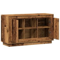 Vidaxl Příborník old wood 102 x 35 x 60 cm kompozitní dřevo