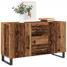 shumee vidaXL Příborník old wood 100 x 36 x 60 cm kompozitní dřevo