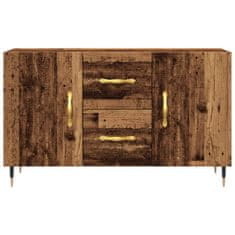 Vidaxl Příborník old wood 100 x 36 x 60 cm kompozitní dřevo