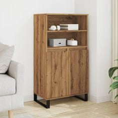 shumee vidaXL Skříň highboard dub artisan 60 x 36 x 110 cm kompozitní dřevo