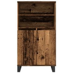 Vidaxl Skříň highboard old wood 60 x 36 x 110 cm kompozitní dřevo