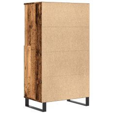 Vidaxl Skříň highboard old wood 60 x 36 x 110 cm kompozitní dřevo