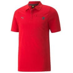 Puma Tričko červené S Ferrari Style Polo