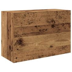 Vidaxl Koupelnová nástěnná skříňka old wood 60 x 25 x 40 cm kompozit