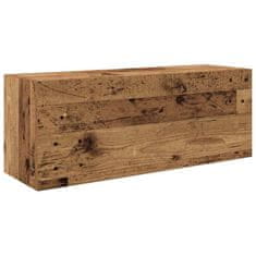 Vidaxl Koupelnová nástěnná skříňka old wood 80 x 25 x 30 cm kompozit