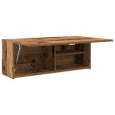 Vidaxl Koupelnová nástěnná skříňka old wood 80 x 25 x 30 cm kompozit