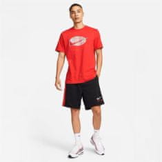 Nike Tričko červené XL Tee 12mo Swoosh Sp24