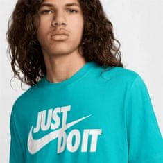 Nike Tričko modré M Ust Do It Swoosh