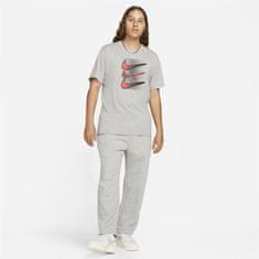 Nike Tričko šedé S M Nsw Tee 12mo Swoosh