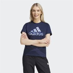 Adidas Tričko na trenínk tmavomodré S W Animal Gt