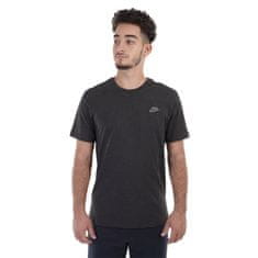 Nike Tričko grafitové L M Nsw Club Tee Sust