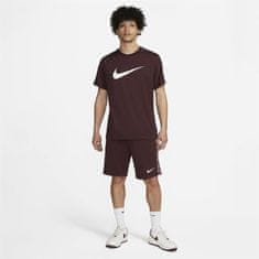 Nike Tričko hnědé XL Nsw Repeat Ss Tee