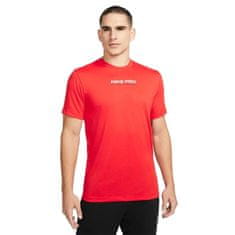 Nike Tričko červené S M Nk Df Tee Db Nk Pro