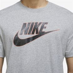 Nike Tričko šedé XL M Nsw Tee Esntl Blk Fl