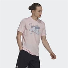 Adidas Tričko na trenínk růžové XL Tns Cat G T