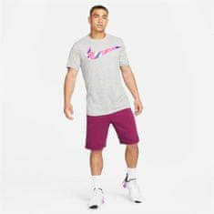 Nike Tričko šedé S Nk Df Tee Sc