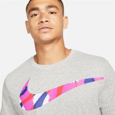 Nike Tričko šedé S Nk Df Tee Sc