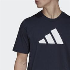 Adidas Tričko na trenínk černé S Fi Logo Tee