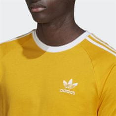 Adidas Tričko na trenínk žluté XL 3-stripes Tee