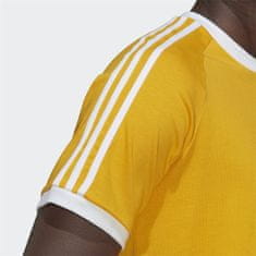 Adidas Tričko na trenínk žluté XL 3-stripes Tee