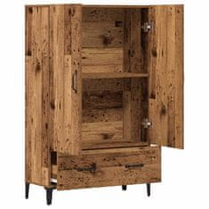 Vidaxl Highboard old wood 70 x 31 x 115 cm kompozitní dřevo