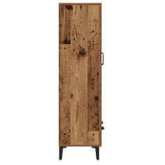 Vidaxl Highboard old wood 70 x 31 x 115 cm kompozitní dřevo