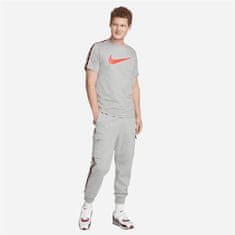 Nike Tričko šedé L M Nsw Repeat Sw Ss Tee