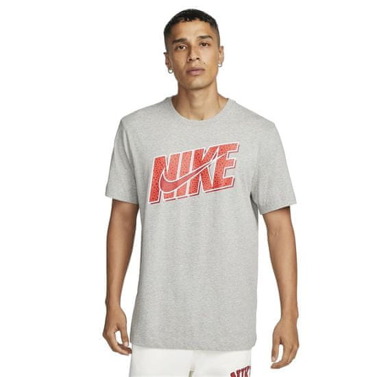 Nike Tričko šedé XL M Nsw 12