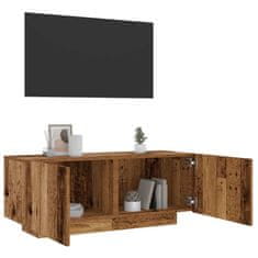 Vidaxl TV stolek old wood 100 x 35 x 40 cm kompozitní dřevo