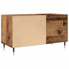 Vidaxl Skříňka na LP desky old wood 84,5 x 38 x 48 cm kompozitní dřevo